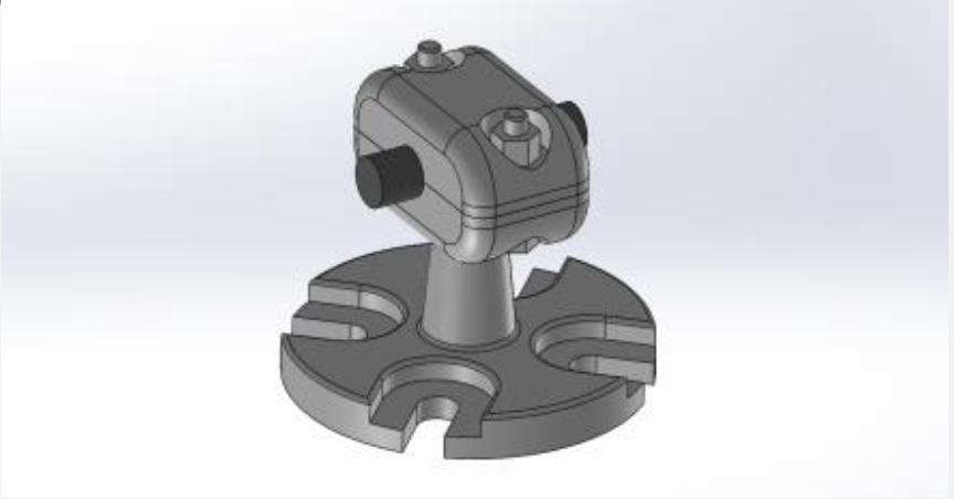 Kẹp cực đỡ dây trên sứ 1