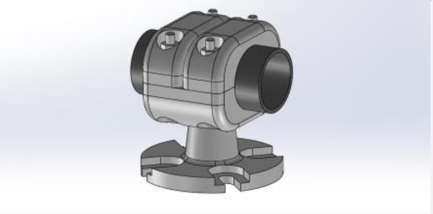 Kẹp cực đỡ ống trên sứ loại cố định